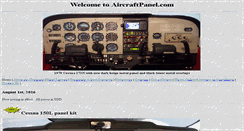 Desktop Screenshot of aircraftpanel.com